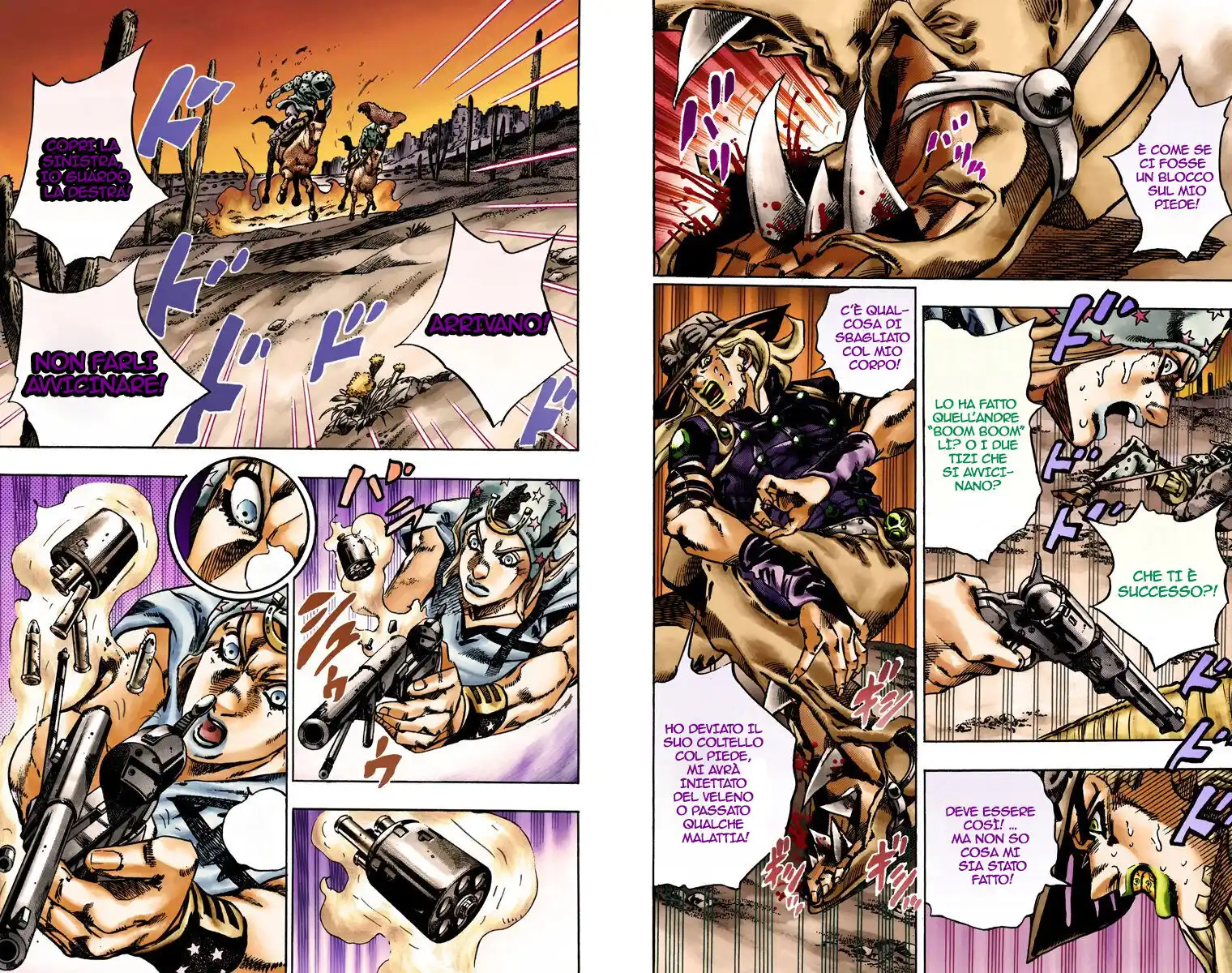 JoJo's Bizarre Adventure Part 7 - Steel Ball Run (Official Colored) Capitolo 16 page 3