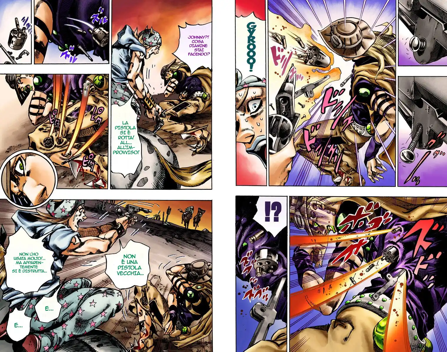 JoJo's Bizarre Adventure Part 7 - Steel Ball Run (Official Colored) Capitolo 16 page 4