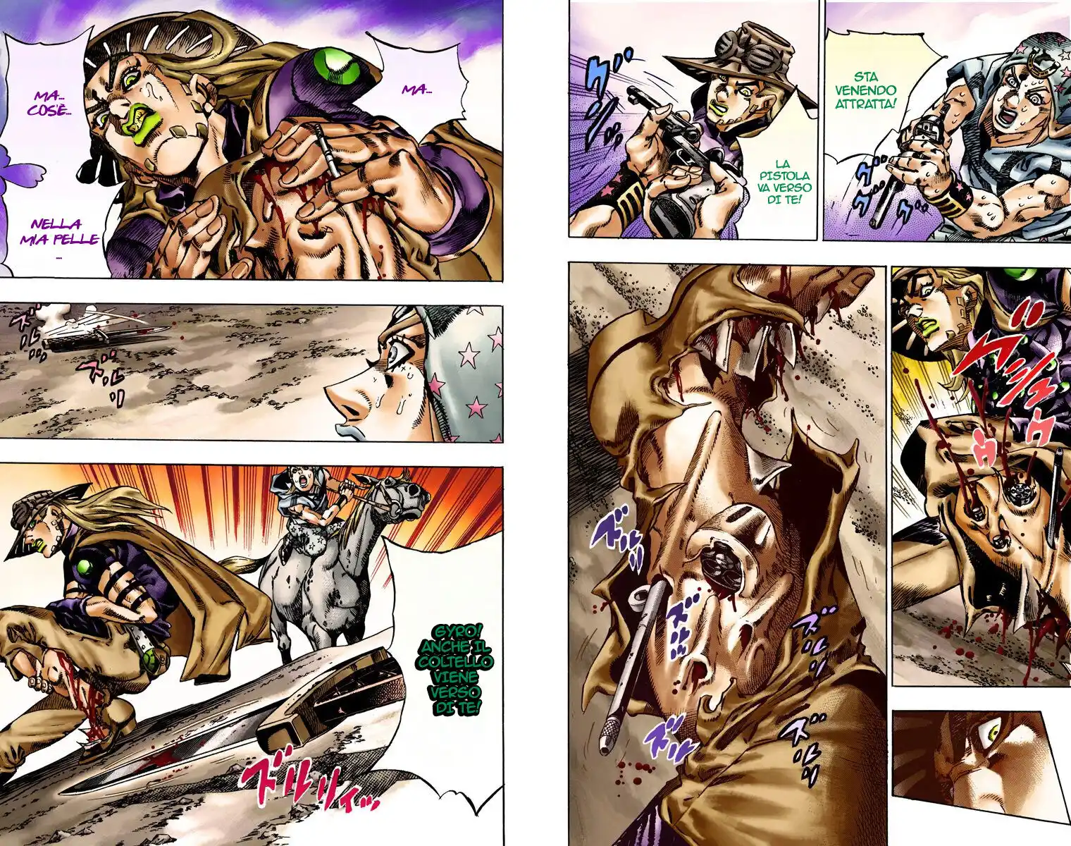 JoJo's Bizarre Adventure Part 7 - Steel Ball Run (Official Colored) Capitolo 16 page 5