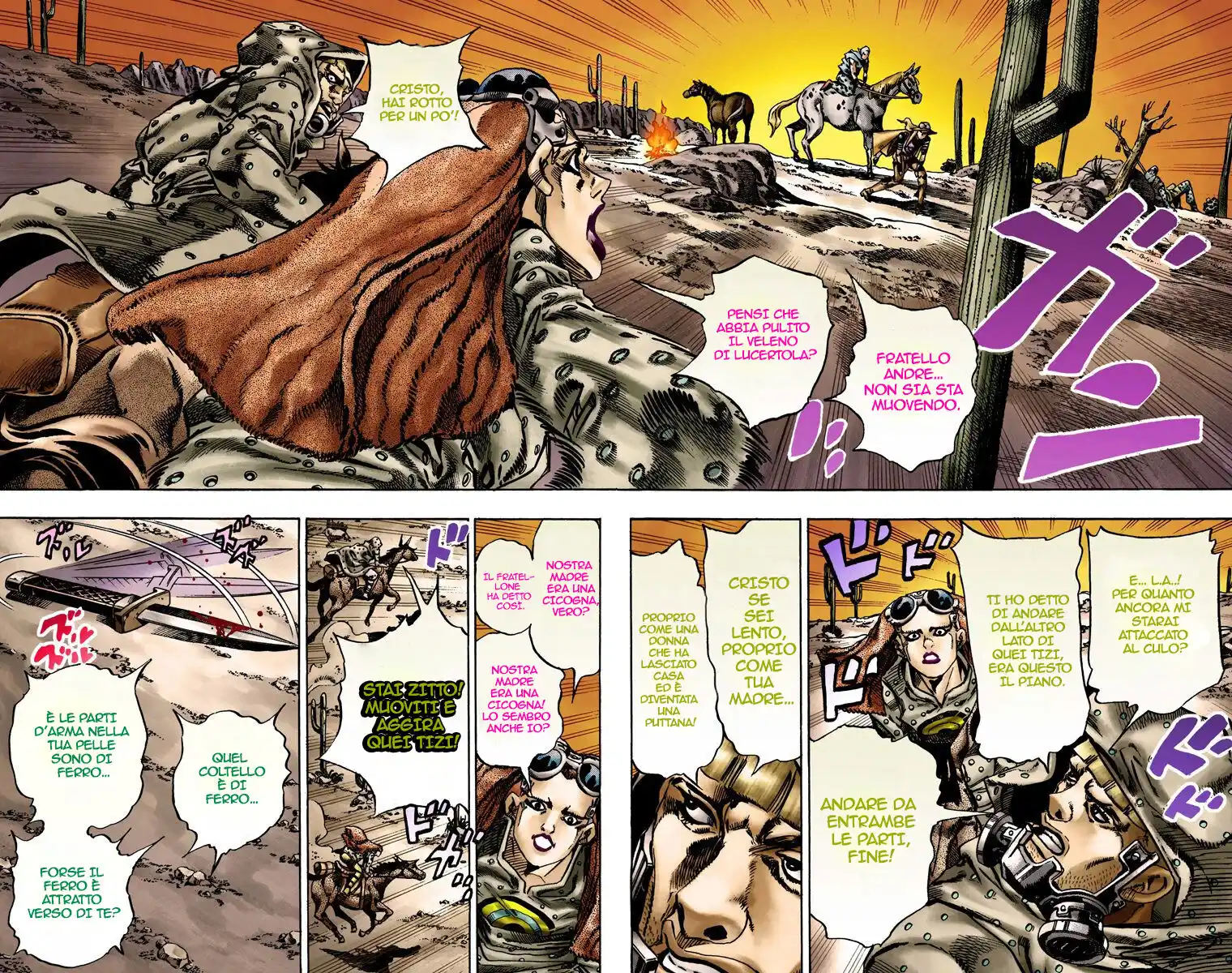 JoJo's Bizarre Adventure Part 7 - Steel Ball Run (Official Colored) Capitolo 16 page 6