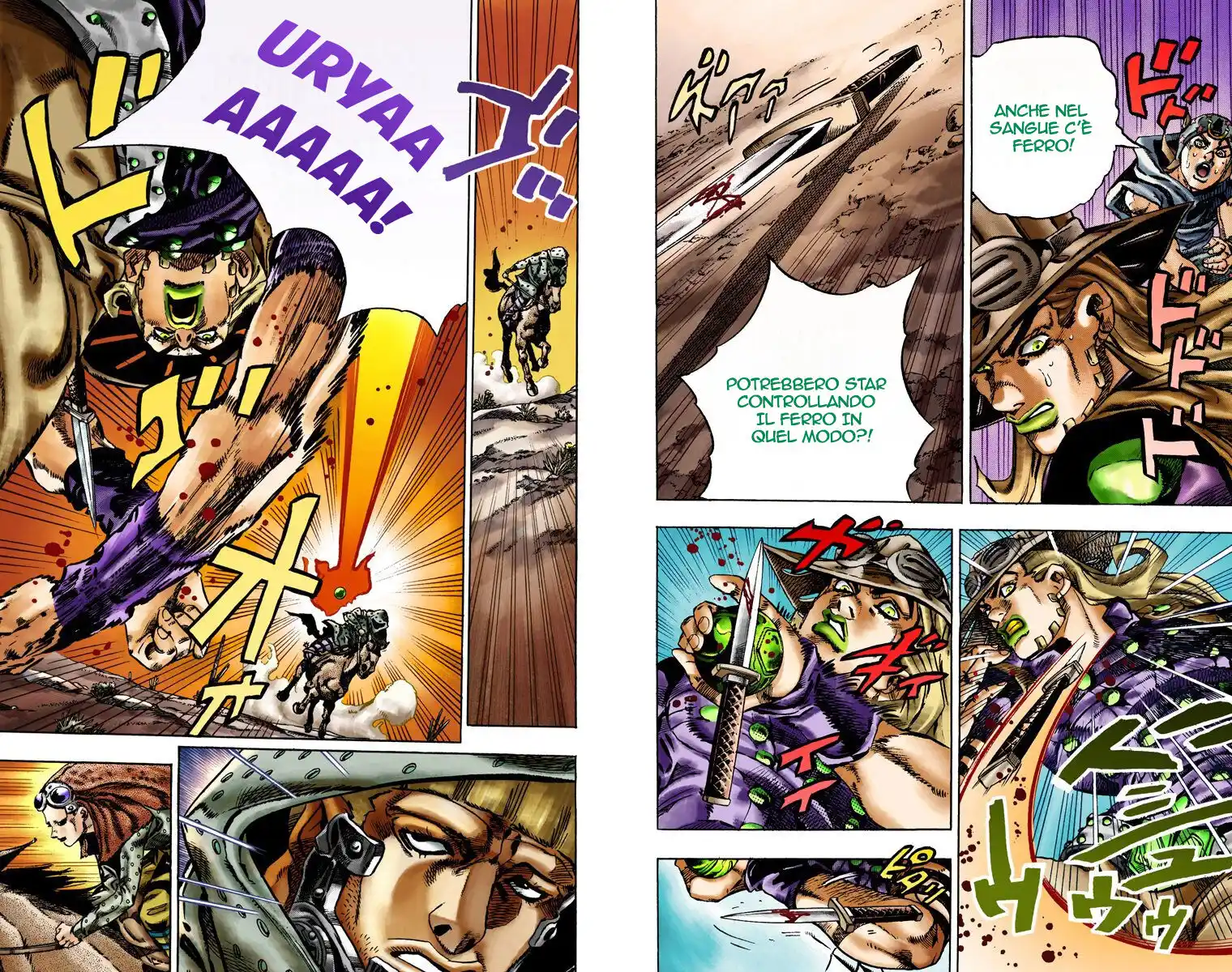 JoJo's Bizarre Adventure Part 7 - Steel Ball Run (Official Colored) Capitolo 16 page 7