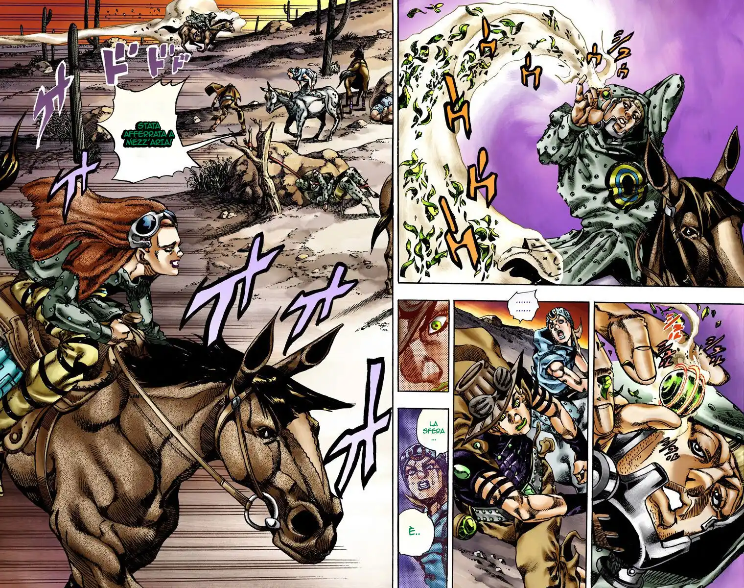 JoJo's Bizarre Adventure Part 7 - Steel Ball Run (Official Colored) Capitolo 16 page 9