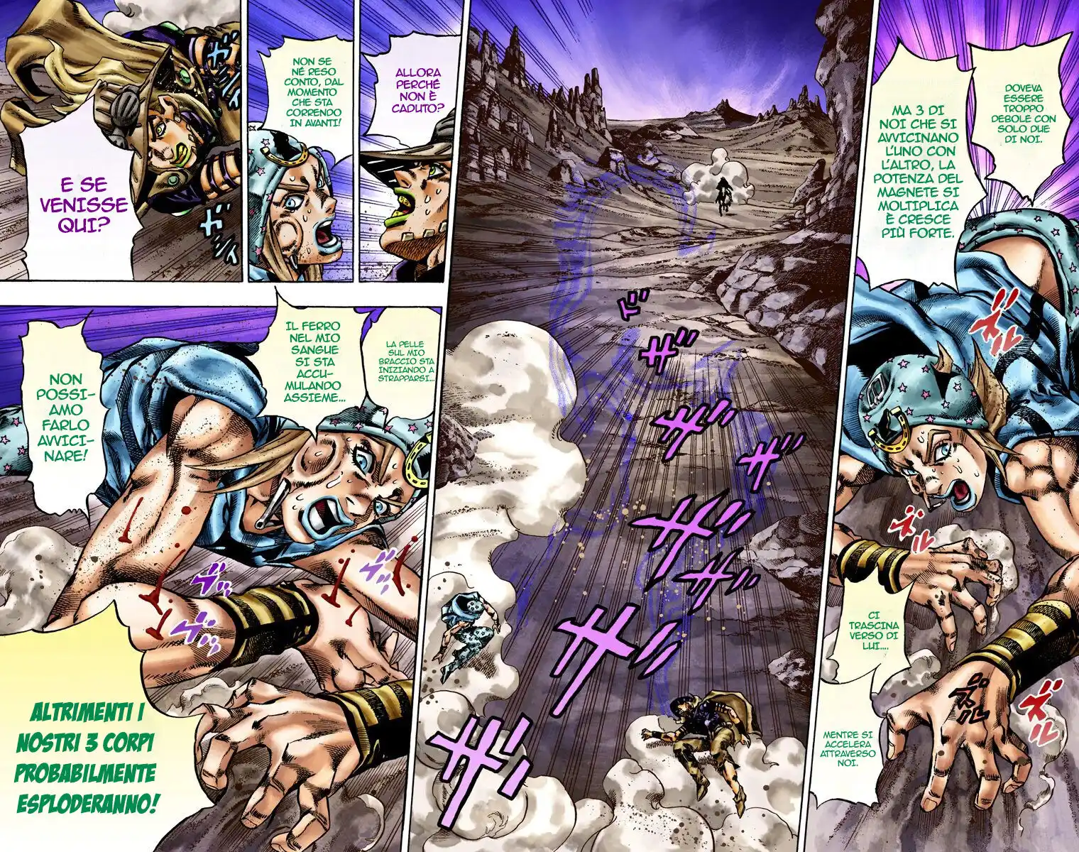 JoJo's Bizarre Adventure Part 7 - Steel Ball Run (Official Colored) Capitolo 18 page 10