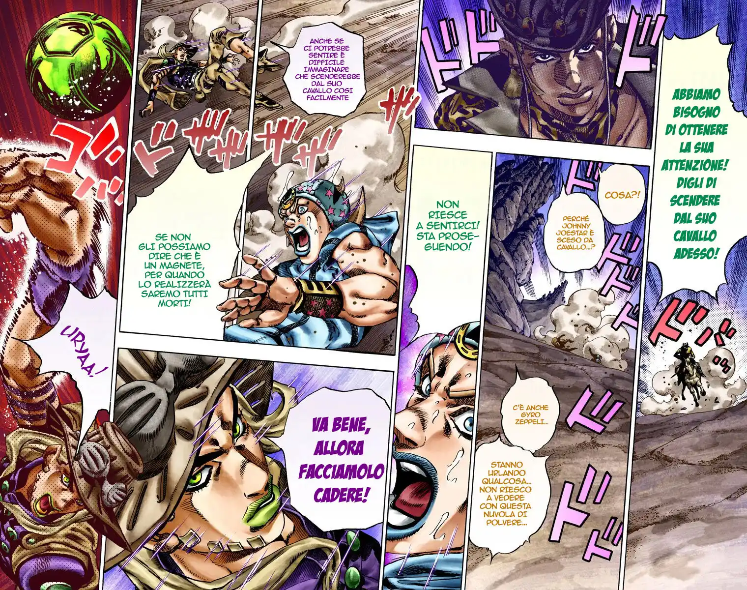 JoJo's Bizarre Adventure Part 7 - Steel Ball Run (Official Colored) Capitolo 18 page 11