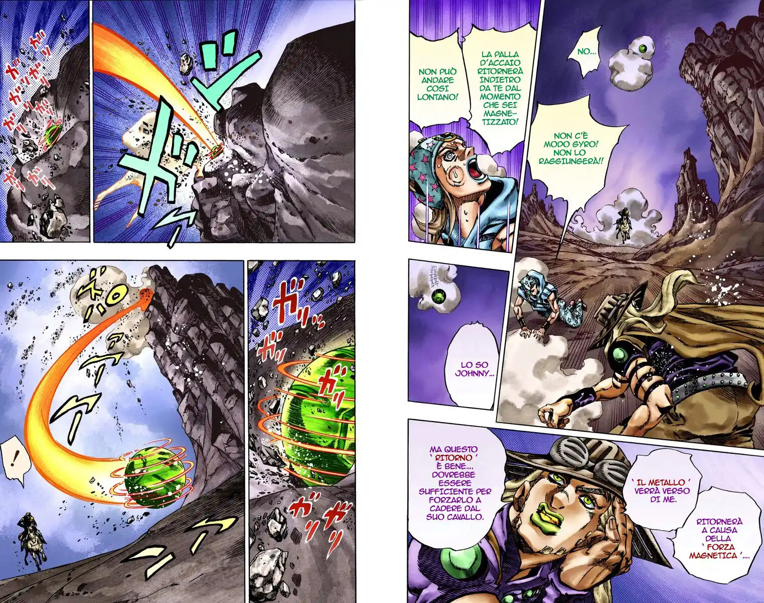 JoJo's Bizarre Adventure Part 7 - Steel Ball Run (Official Colored) Capitolo 18 page 12