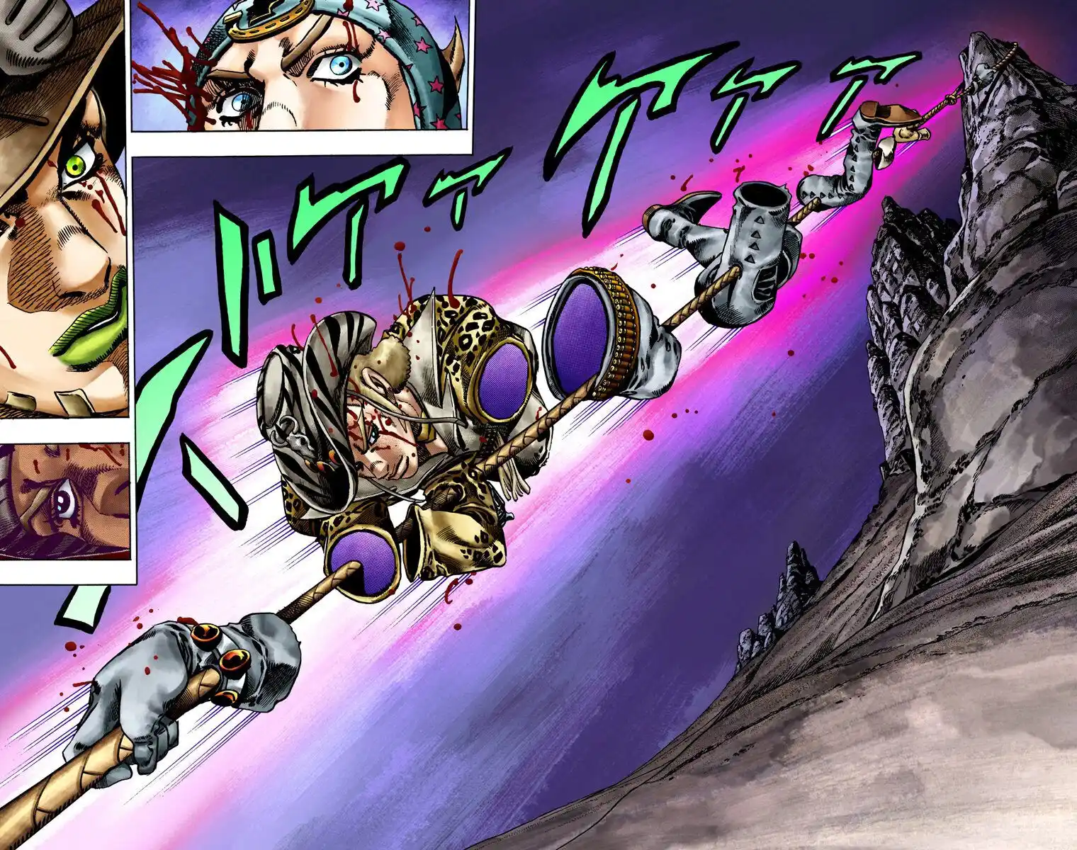 JoJo's Bizarre Adventure Part 7 - Steel Ball Run (Official Colored) Capitolo 18 page 16