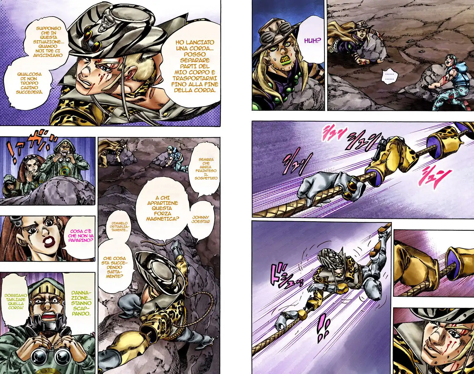 JoJo's Bizarre Adventure Part 7 - Steel Ball Run (Official Colored) Capitolo 18 page 17