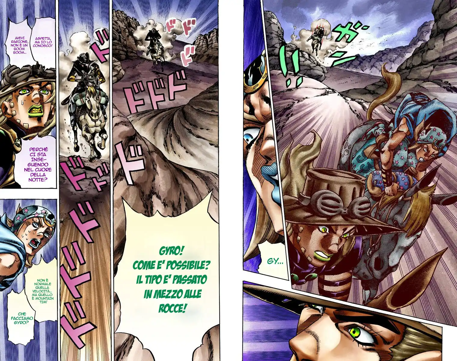 JoJo's Bizarre Adventure Part 7 - Steel Ball Run (Official Colored) Capitolo 18 page 4