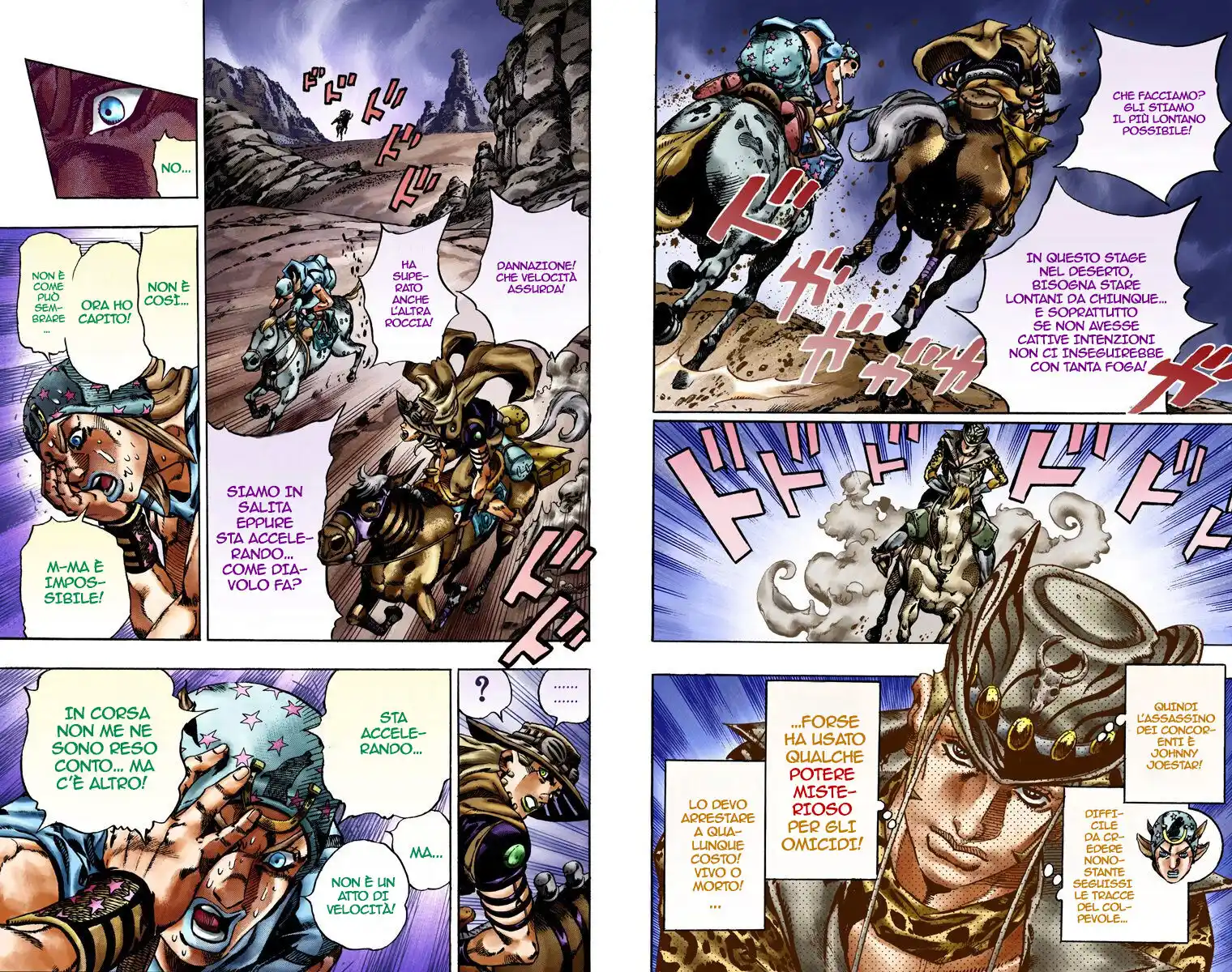 JoJo's Bizarre Adventure Part 7 - Steel Ball Run (Official Colored) Capitolo 18 page 5