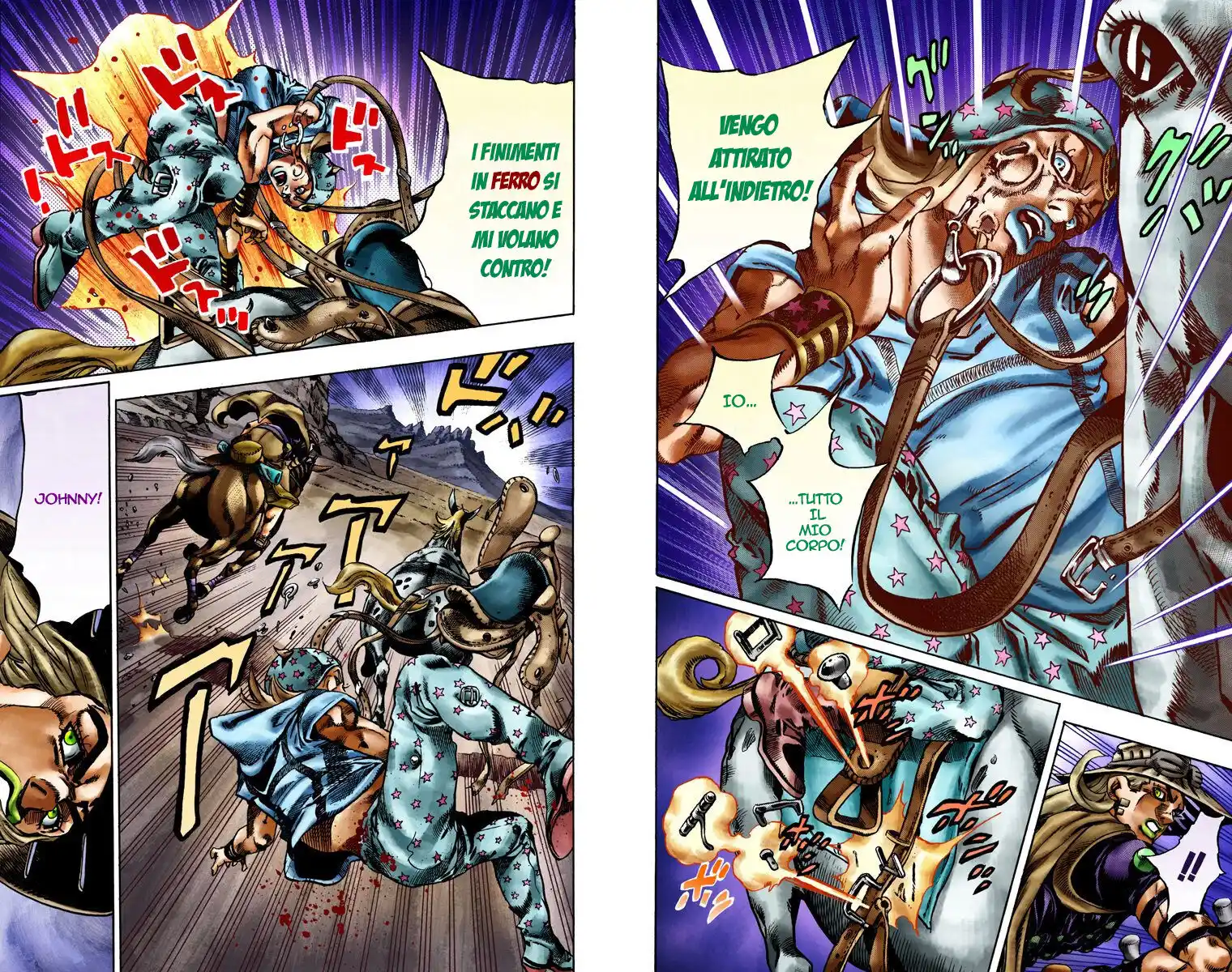 JoJo's Bizarre Adventure Part 7 - Steel Ball Run (Official Colored) Capitolo 18 page 6