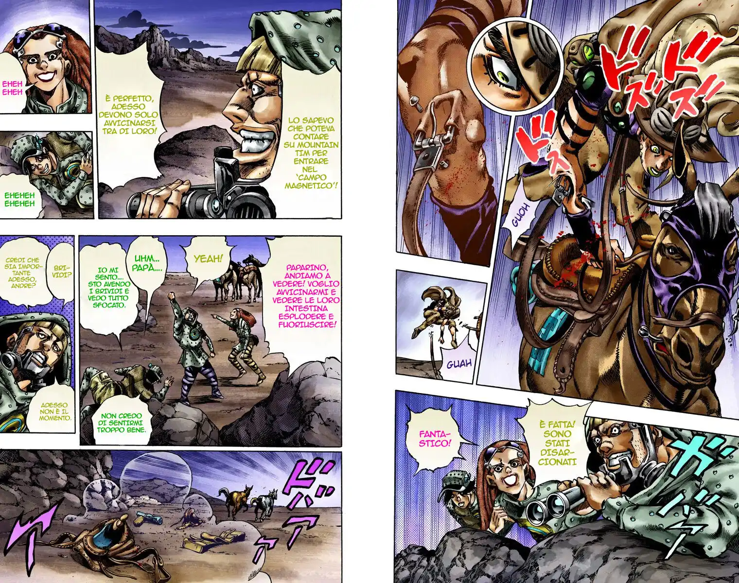 JoJo's Bizarre Adventure Part 7 - Steel Ball Run (Official Colored) Capitolo 18 page 7