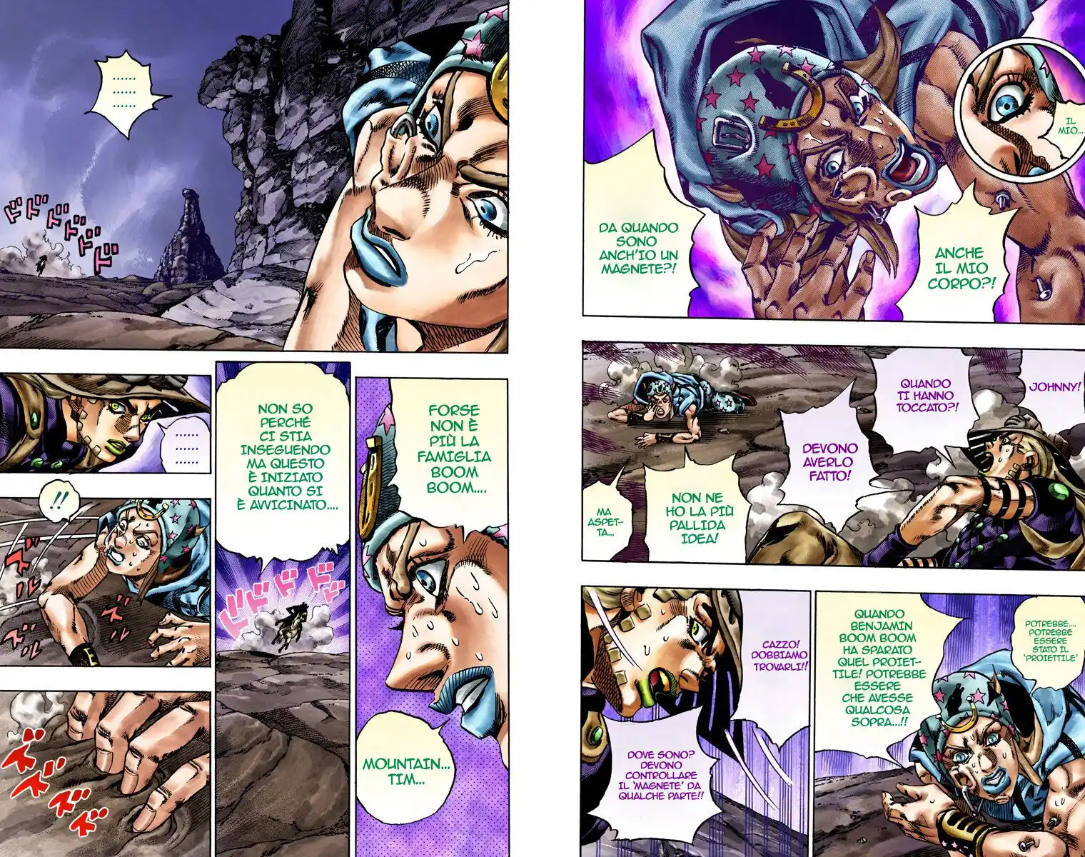 JoJo's Bizarre Adventure Part 7 - Steel Ball Run (Official Colored) Capitolo 18 page 8