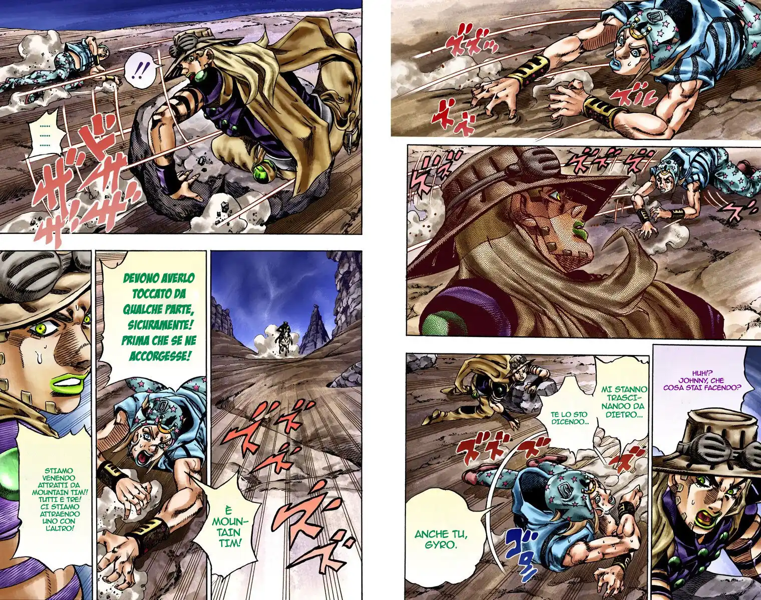 JoJo's Bizarre Adventure Part 7 - Steel Ball Run (Official Colored) Capitolo 18 page 9