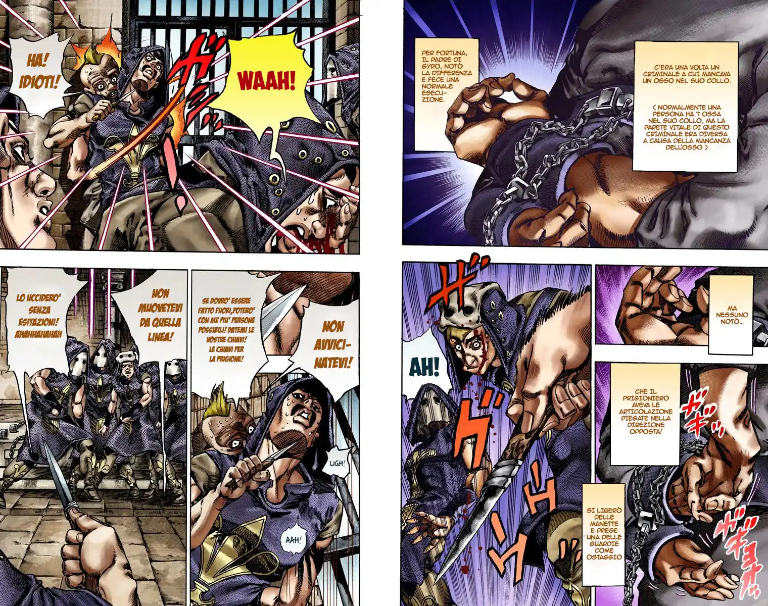 JoJo's Bizarre Adventure Part 7 - Steel Ball Run (Official Colored) Capitolo 21 page 2