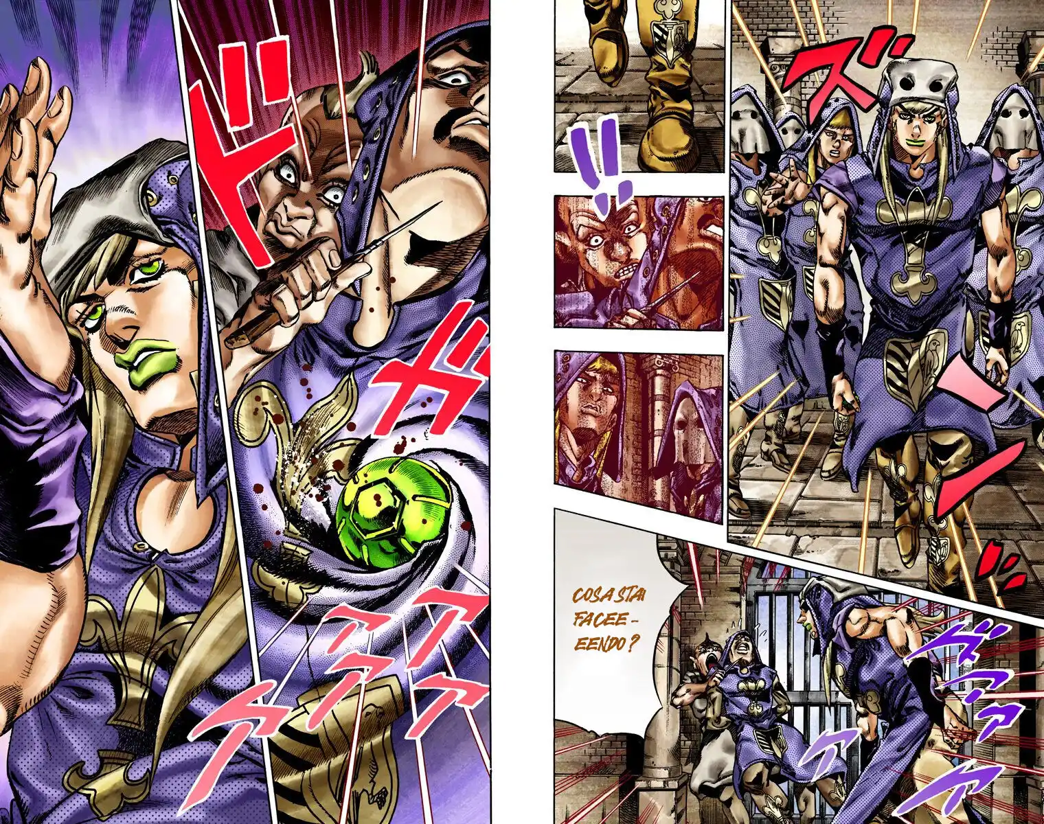 JoJo's Bizarre Adventure Part 7 - Steel Ball Run (Official Colored) Capitolo 21 page 3