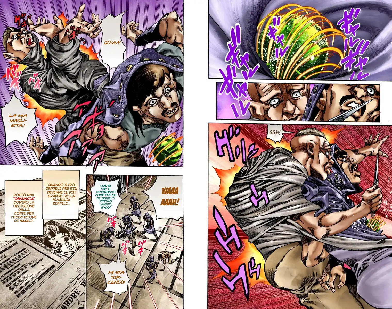 JoJo's Bizarre Adventure Part 7 - Steel Ball Run (Official Colored) Capitolo 21 page 4