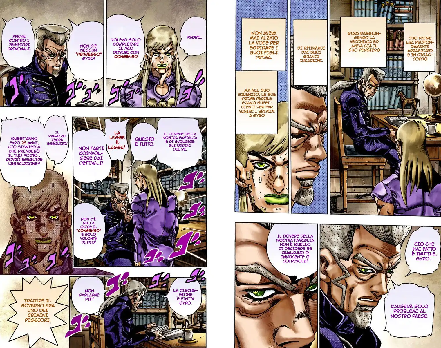 JoJo's Bizarre Adventure Part 7 - Steel Ball Run (Official Colored) Capitolo 21 page 5