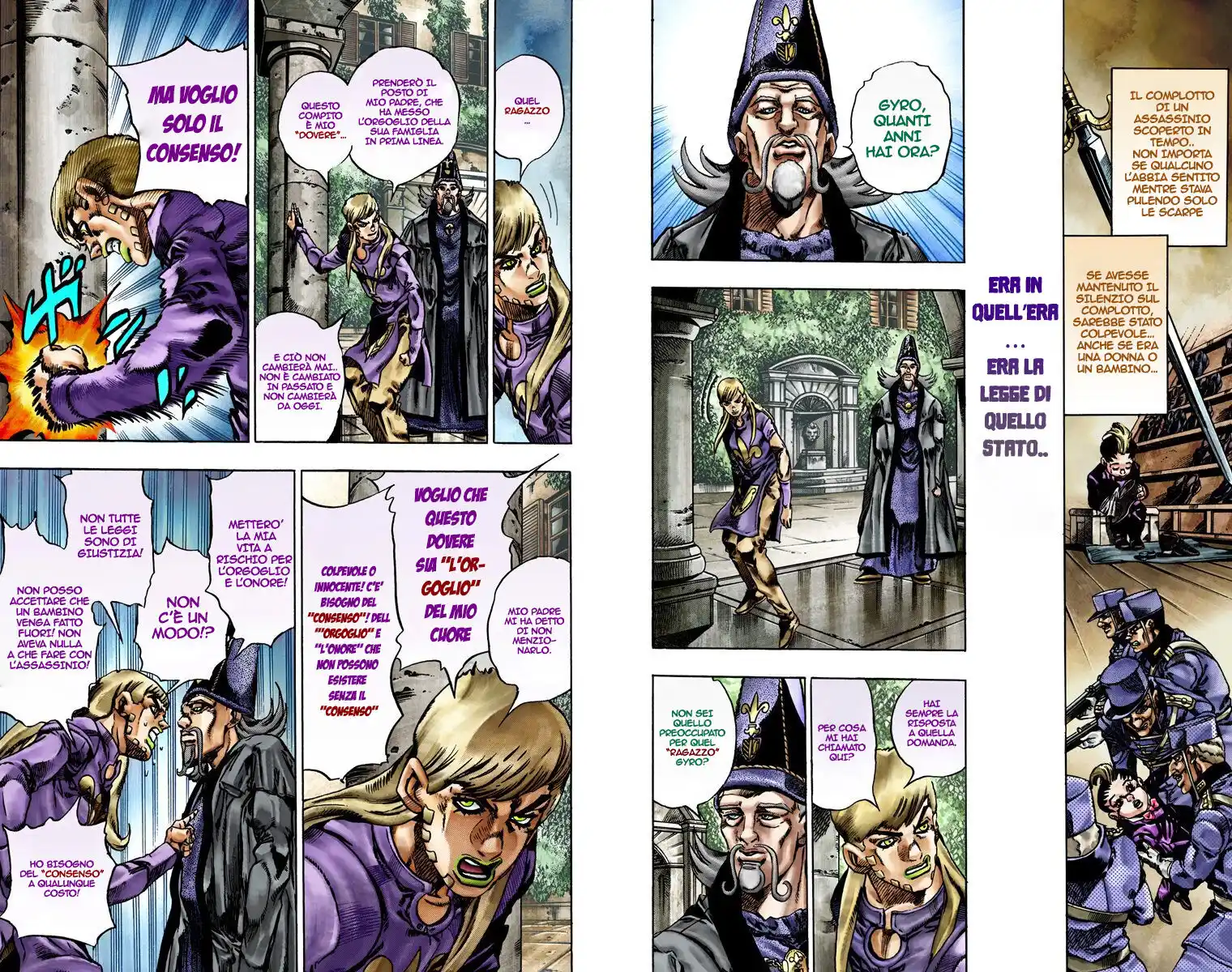 JoJo's Bizarre Adventure Part 7 - Steel Ball Run (Official Colored) Capitolo 21 page 6