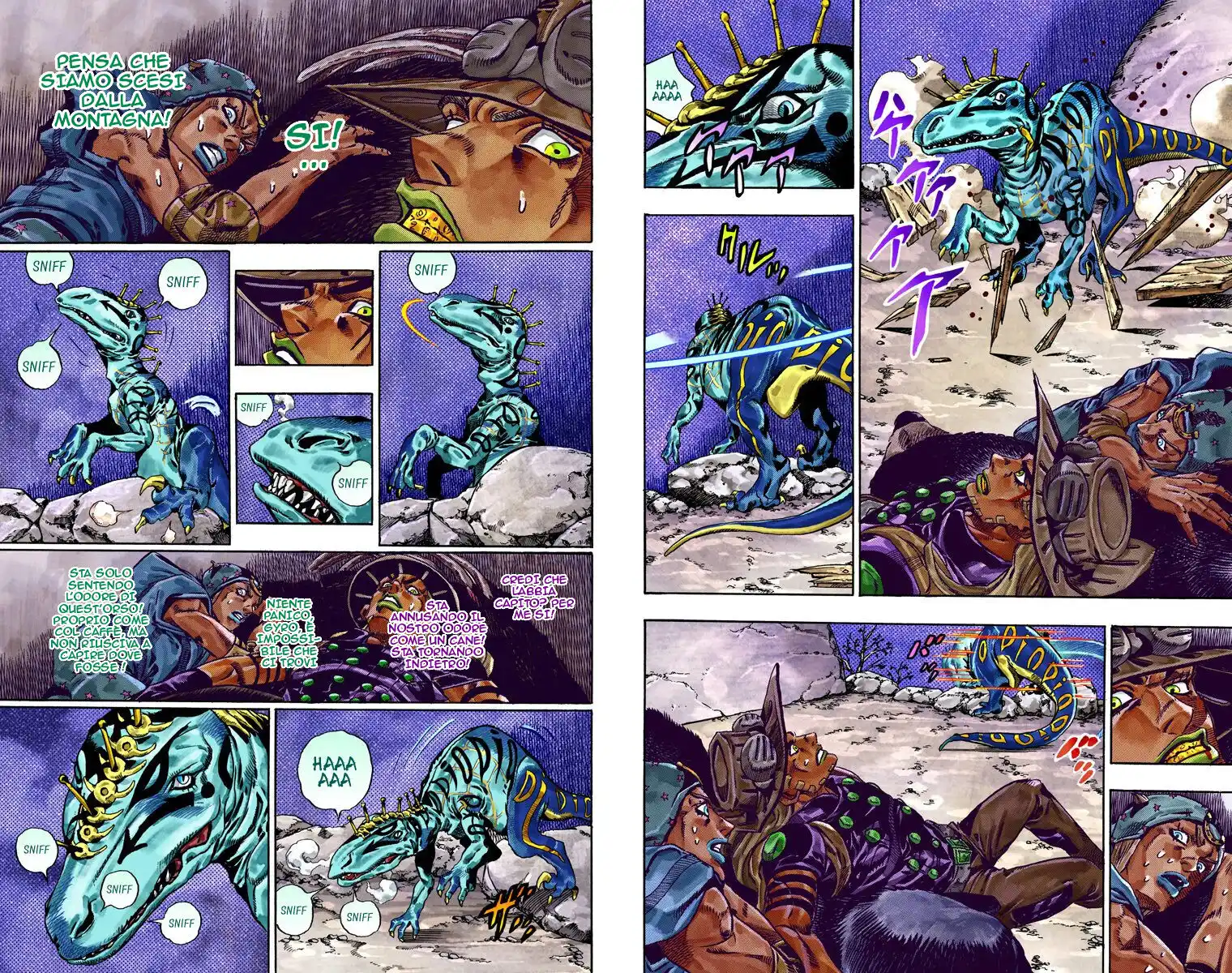 JoJo's Bizarre Adventure Part 7 - Steel Ball Run (Official Colored) Capitolo 29 page 12