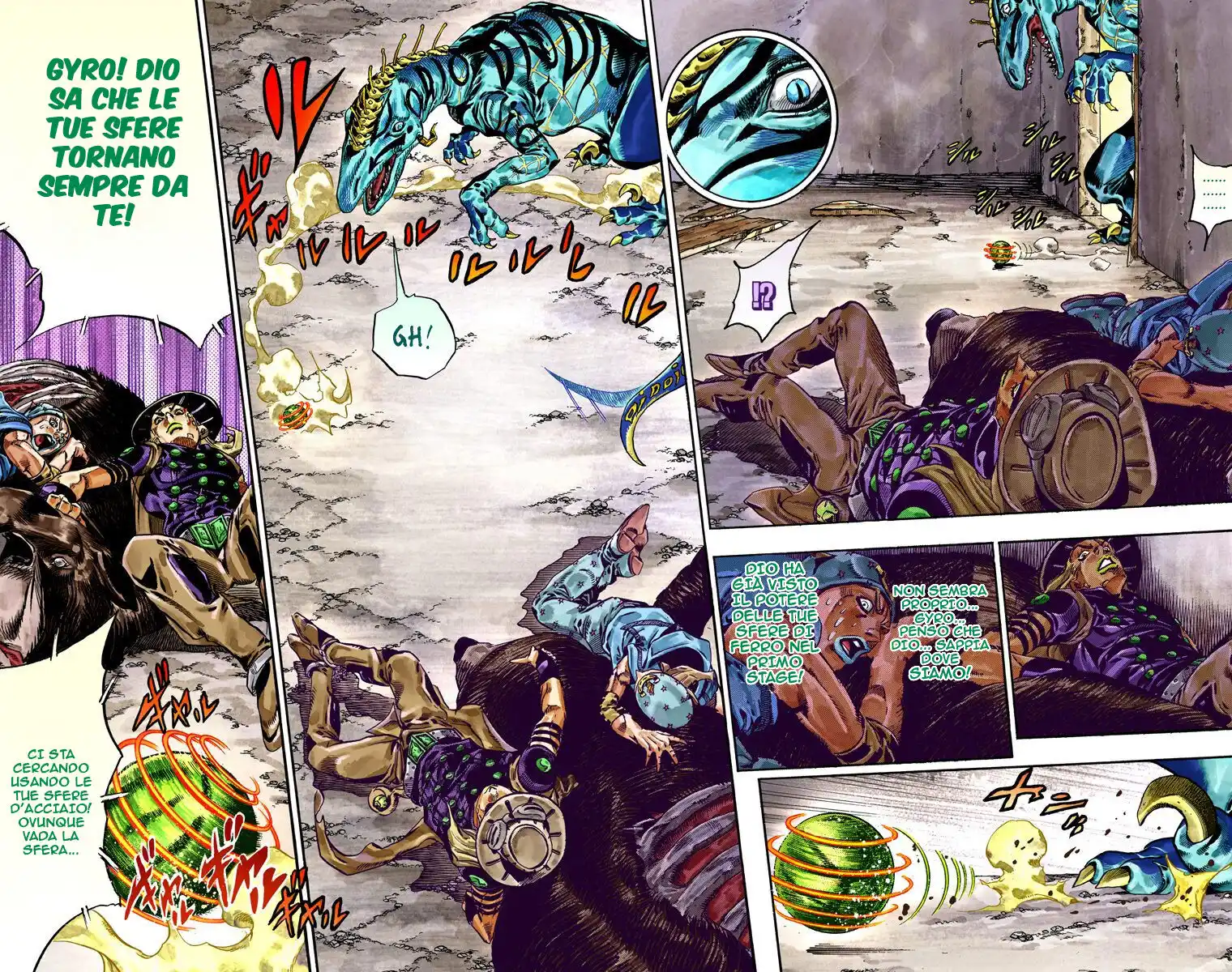 JoJo's Bizarre Adventure Part 7 - Steel Ball Run (Official Colored) Capitolo 29 page 14