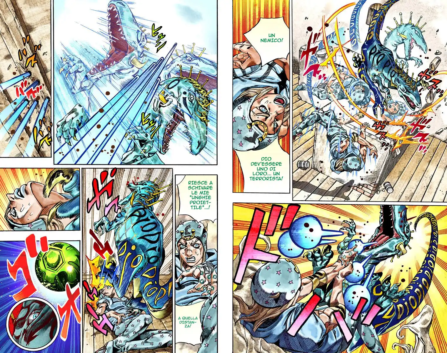 JoJo's Bizarre Adventure Part 7 - Steel Ball Run (Official Colored) Capitolo 29 page 6