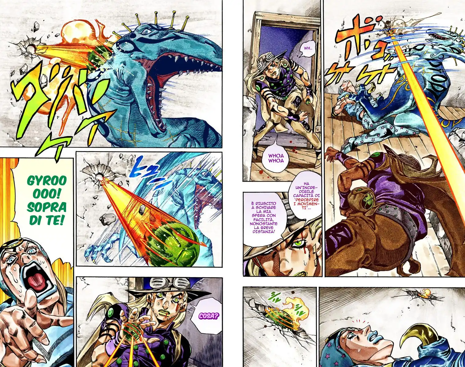 JoJo's Bizarre Adventure Part 7 - Steel Ball Run (Official Colored) Capitolo 29 page 7