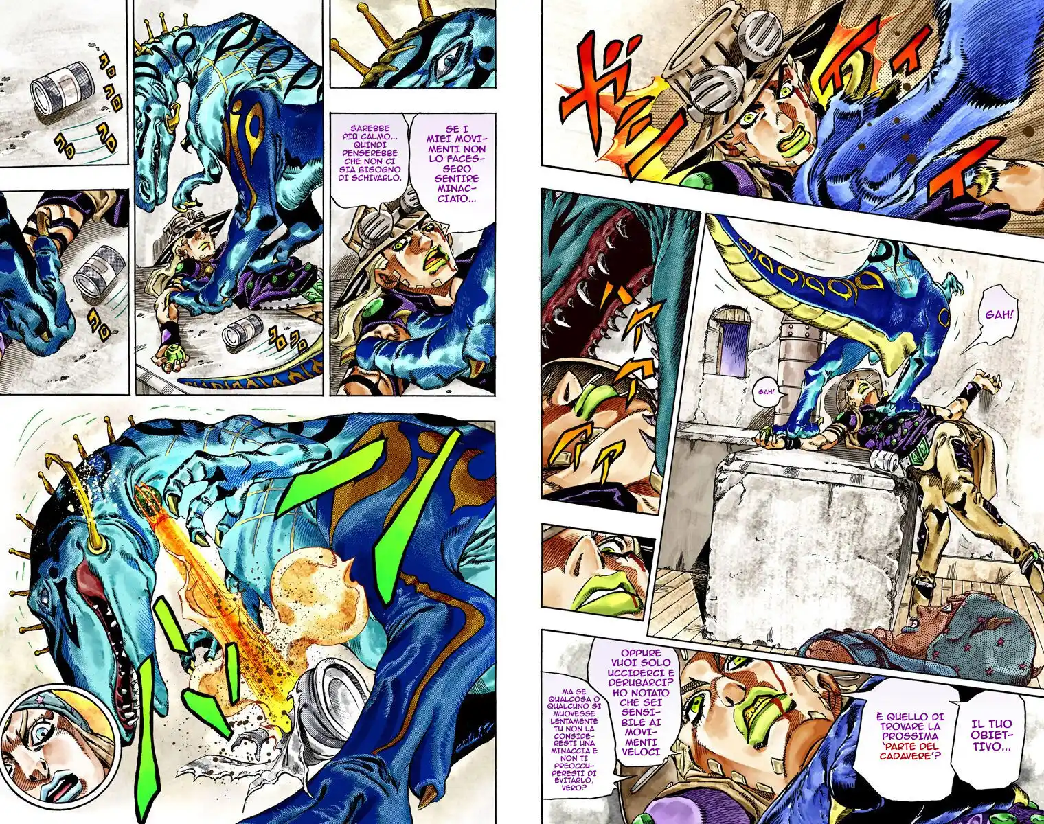 JoJo's Bizarre Adventure Part 7 - Steel Ball Run (Official Colored) Capitolo 29 page 8