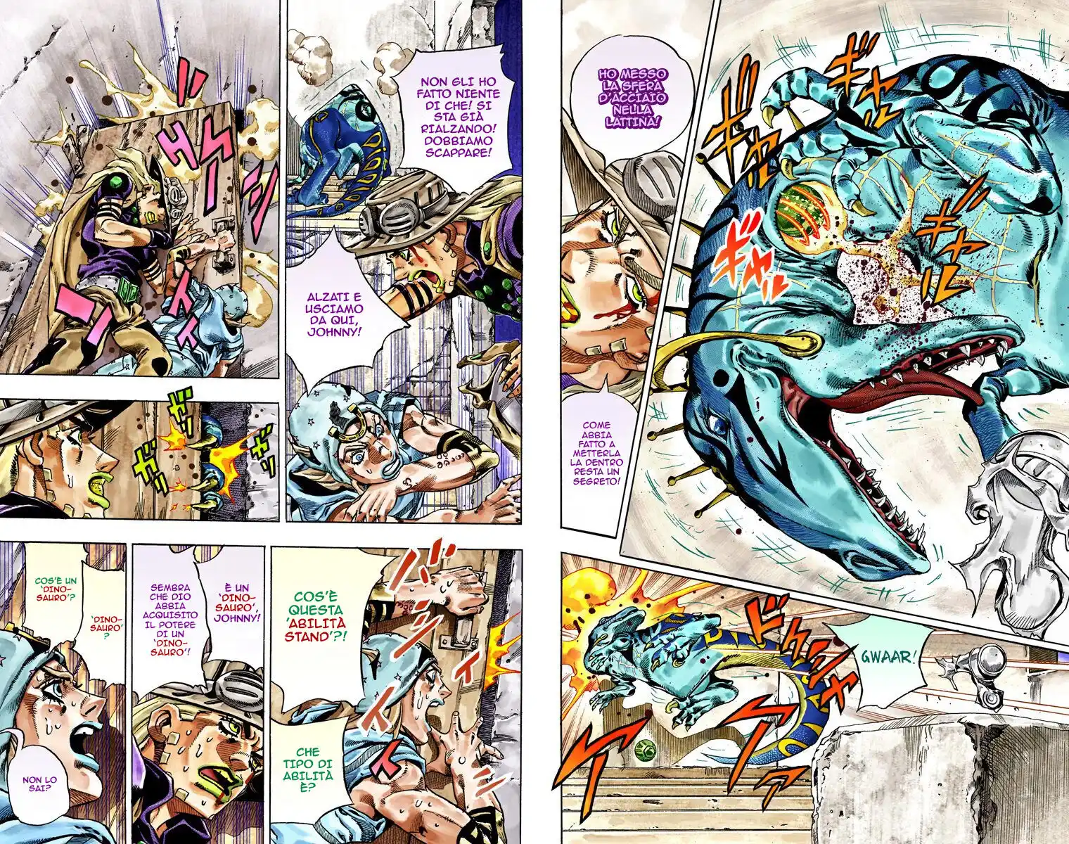 JoJo's Bizarre Adventure Part 7 - Steel Ball Run (Official Colored) Capitolo 29 page 9