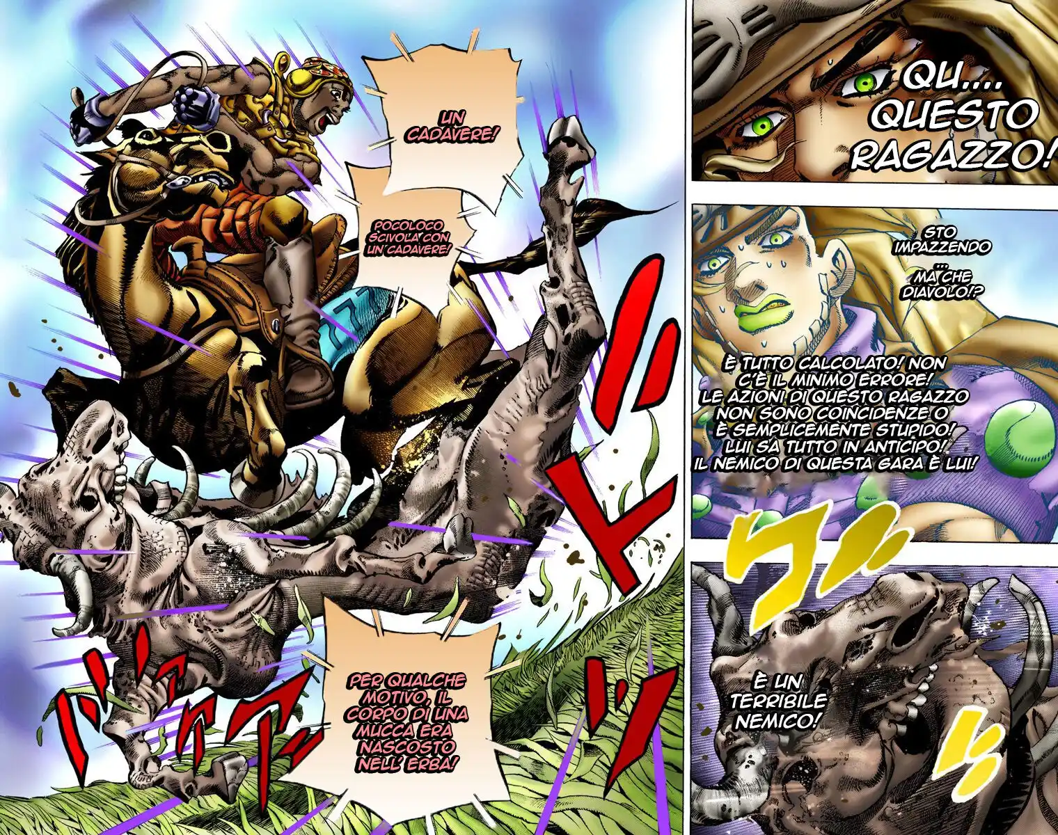 JoJo's Bizarre Adventure Part 7 - Steel Ball Run (Official Colored) Capitolo 09 page 13