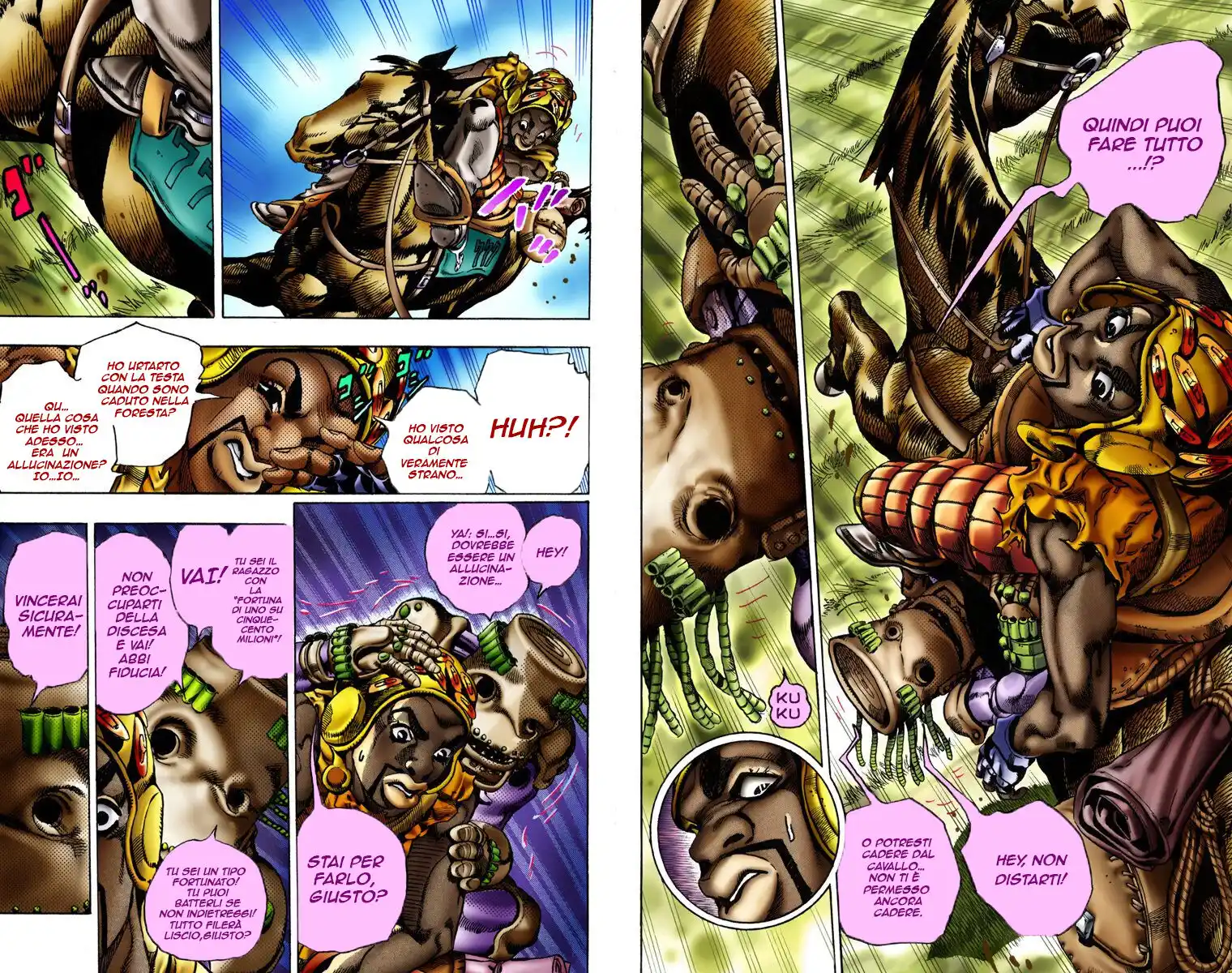 JoJo's Bizarre Adventure Part 7 - Steel Ball Run (Official Colored) Capitolo 09 page 5