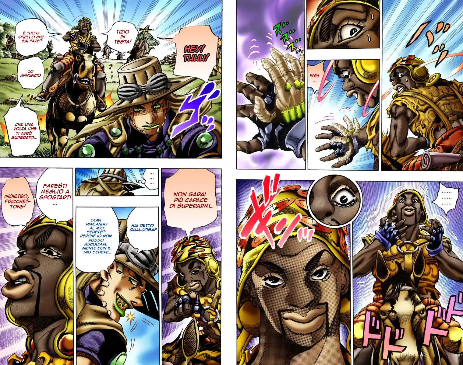 JoJo's Bizarre Adventure Part 7 - Steel Ball Run (Official Colored) Capitolo 09 page 6