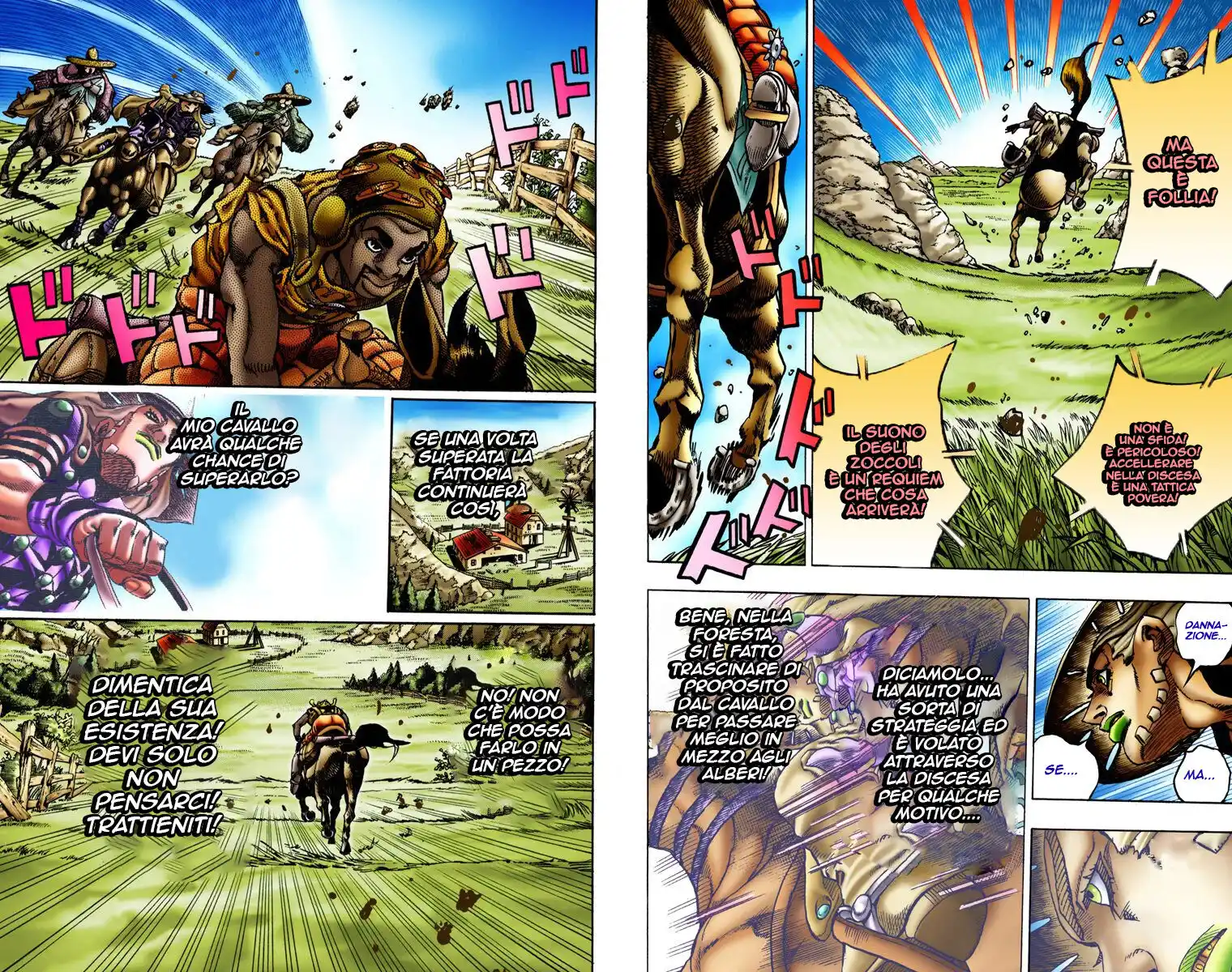 JoJo's Bizarre Adventure Part 7 - Steel Ball Run (Official Colored) Capitolo 09 page 9