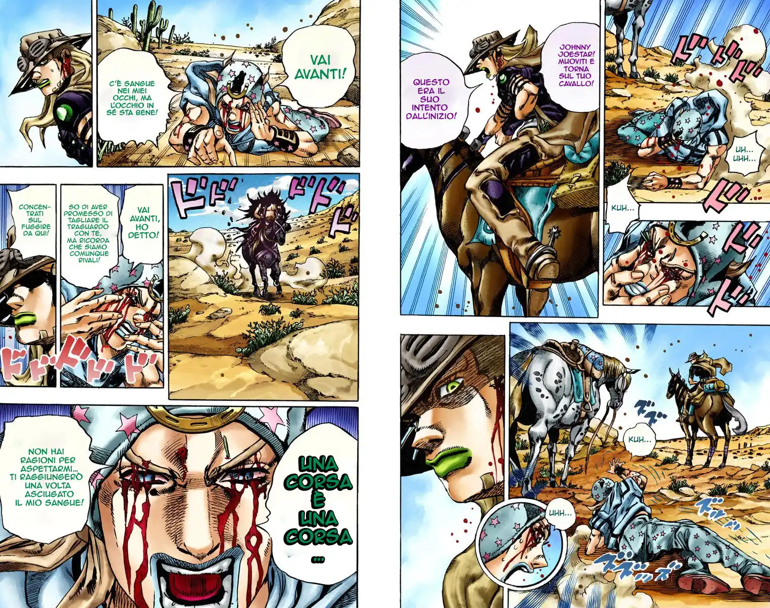 JoJo's Bizarre Adventure Part 7 - Steel Ball Run (Official Colored) Capitolo 14 page 10