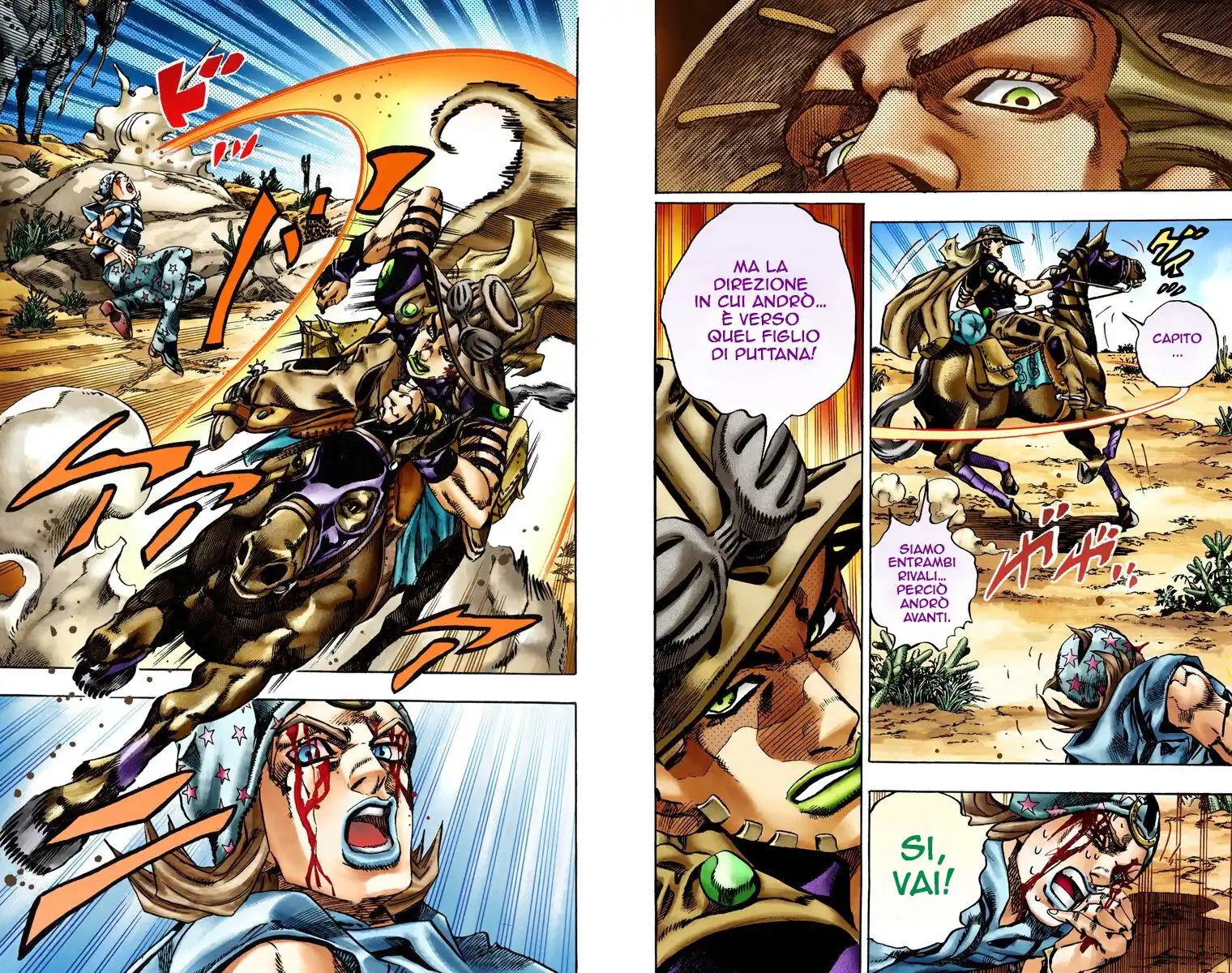 JoJo's Bizarre Adventure Part 7 - Steel Ball Run (Official Colored) Capitolo 14 page 11