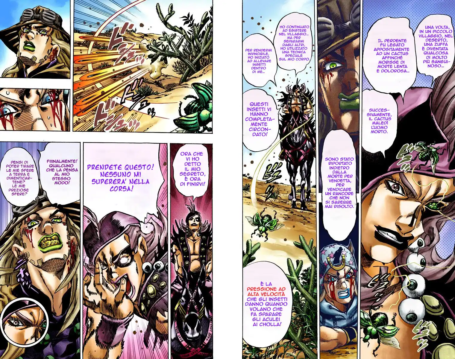 JoJo's Bizarre Adventure Part 7 - Steel Ball Run (Official Colored) Capitolo 14 page 14