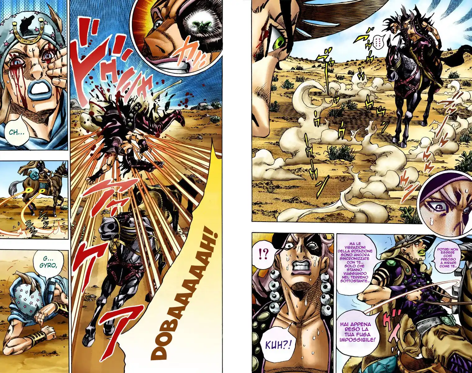 JoJo's Bizarre Adventure Part 7 - Steel Ball Run (Official Colored) Capitolo 14 page 15