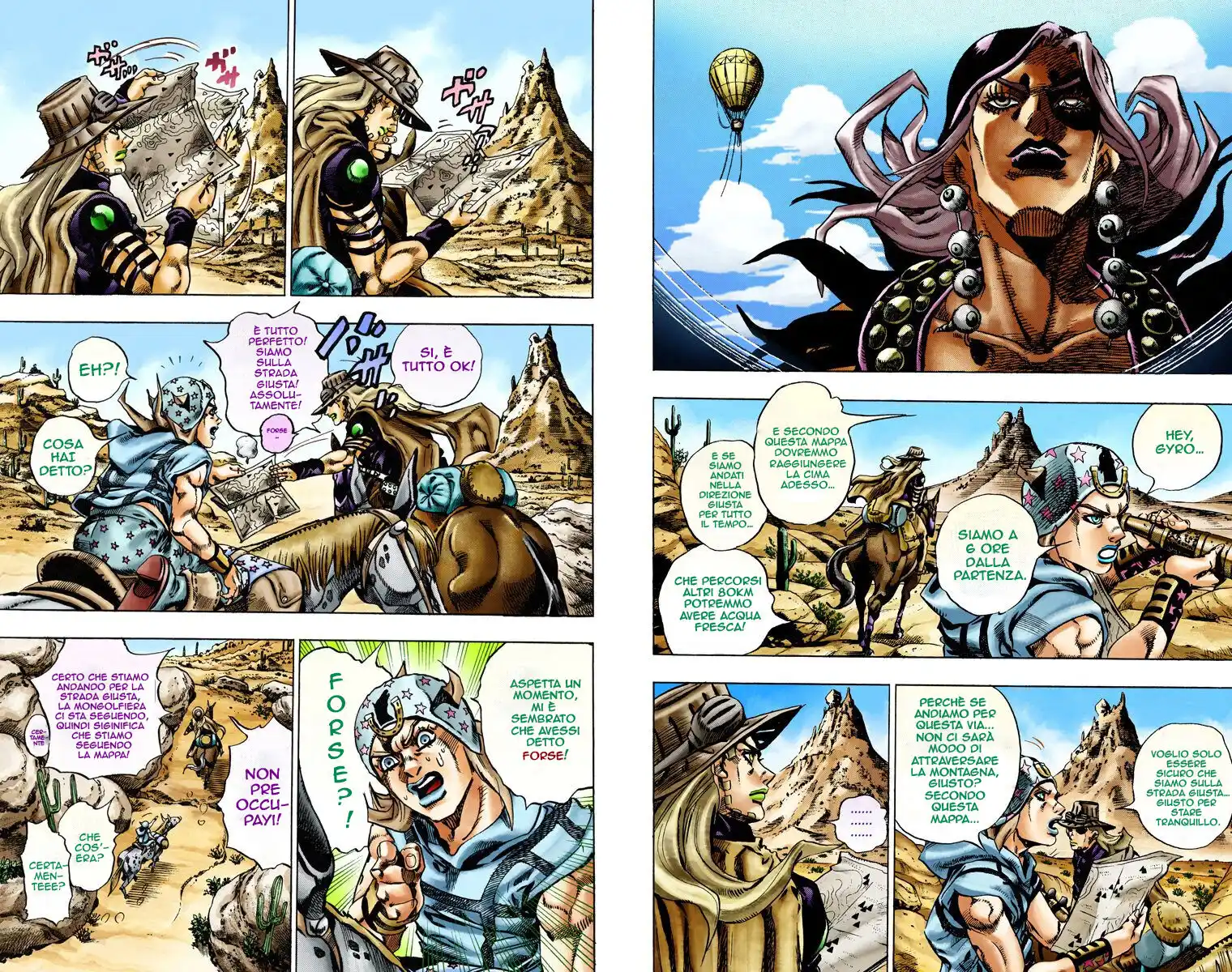 JoJo's Bizarre Adventure Part 7 - Steel Ball Run (Official Colored) Capitolo 14 page 2