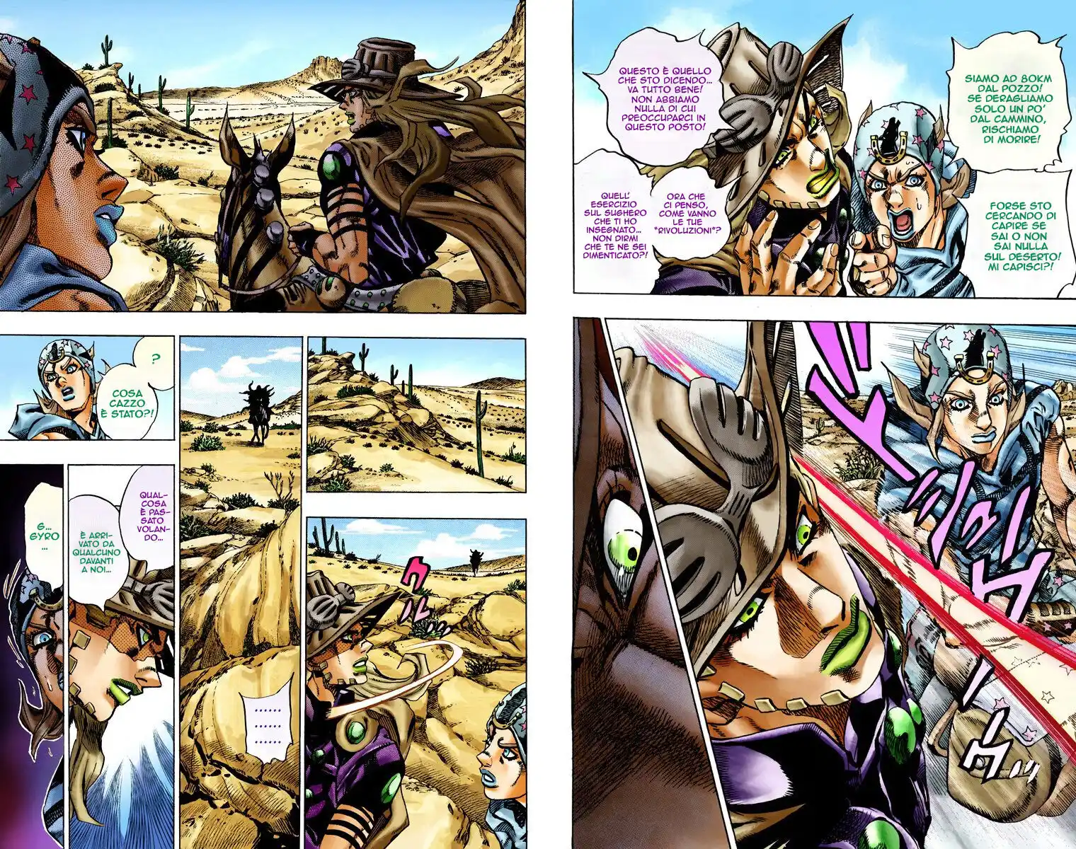 JoJo's Bizarre Adventure Part 7 - Steel Ball Run (Official Colored) Capitolo 14 page 3