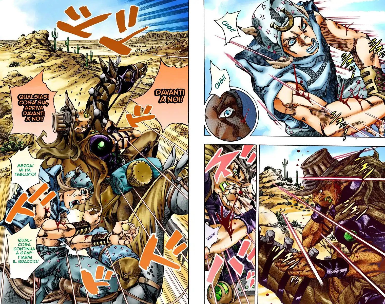 JoJo's Bizarre Adventure Part 7 - Steel Ball Run (Official Colored) Capitolo 14 page 5