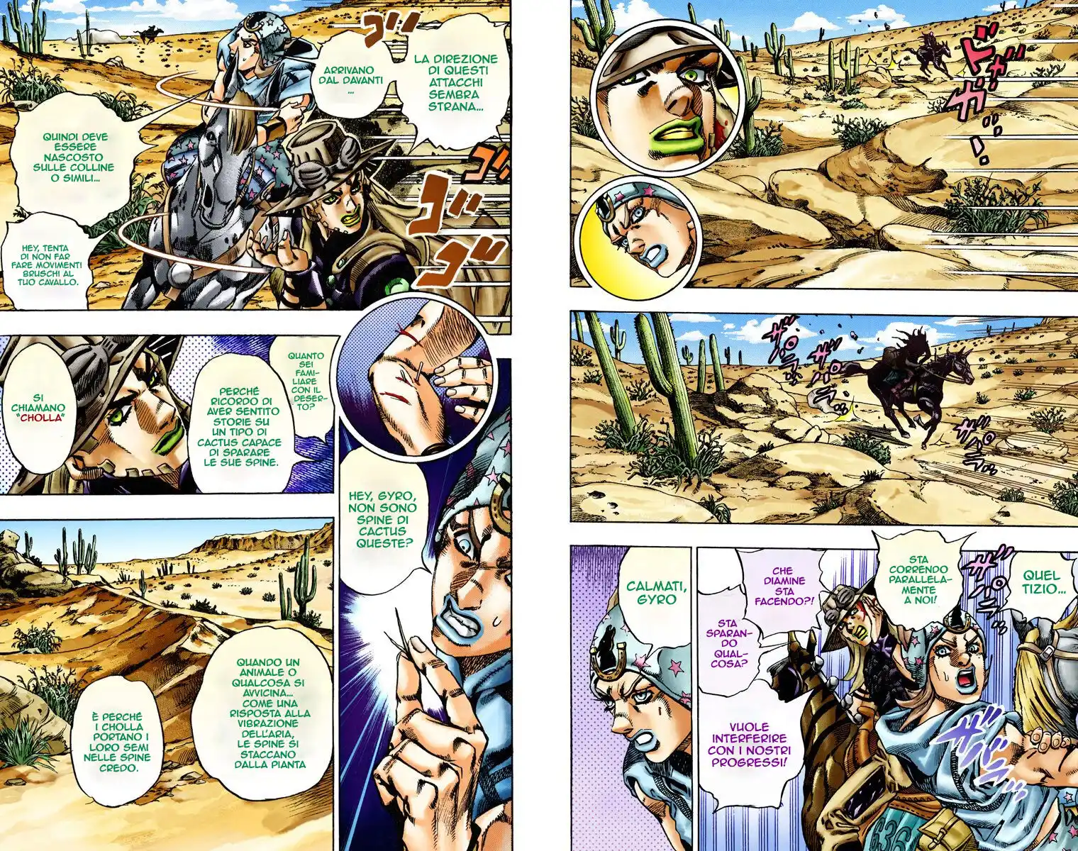 JoJo's Bizarre Adventure Part 7 - Steel Ball Run (Official Colored) Capitolo 14 page 6