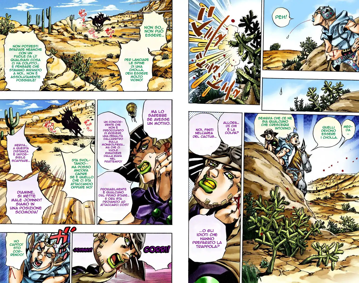 JoJo's Bizarre Adventure Part 7 - Steel Ball Run (Official Colored) Capitolo 14 page 7