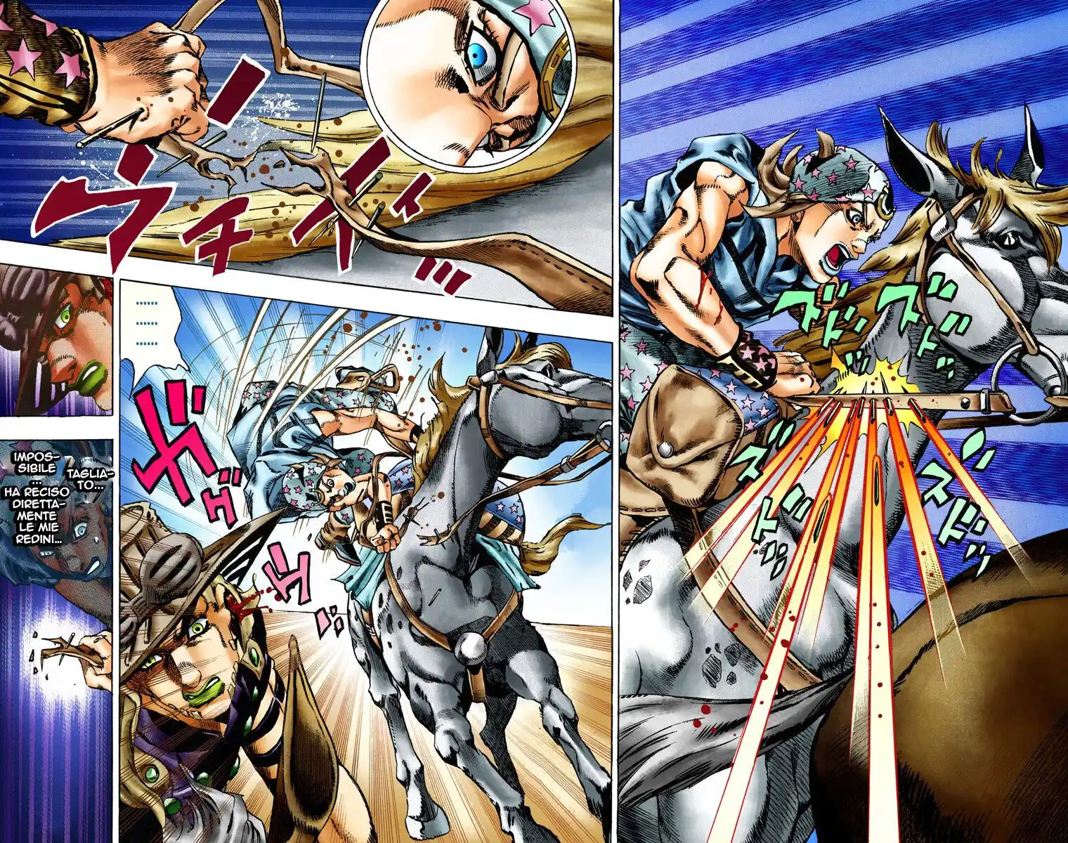 JoJo's Bizarre Adventure Part 7 - Steel Ball Run (Official Colored) Capitolo 14 page 8