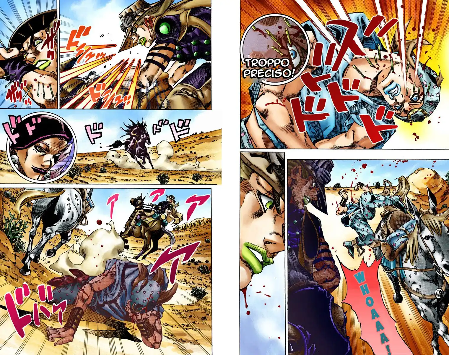 JoJo's Bizarre Adventure Part 7 - Steel Ball Run (Official Colored) Capitolo 14 page 9