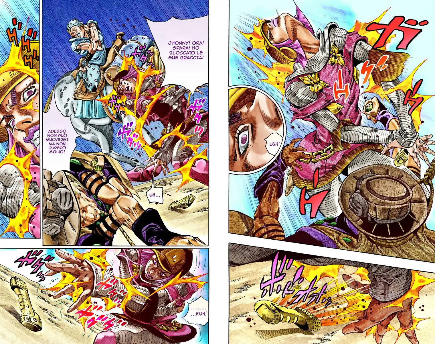 JoJo's Bizarre Adventure Part 7 - Steel Ball Run (Official Colored) Capitolo 33 page 11