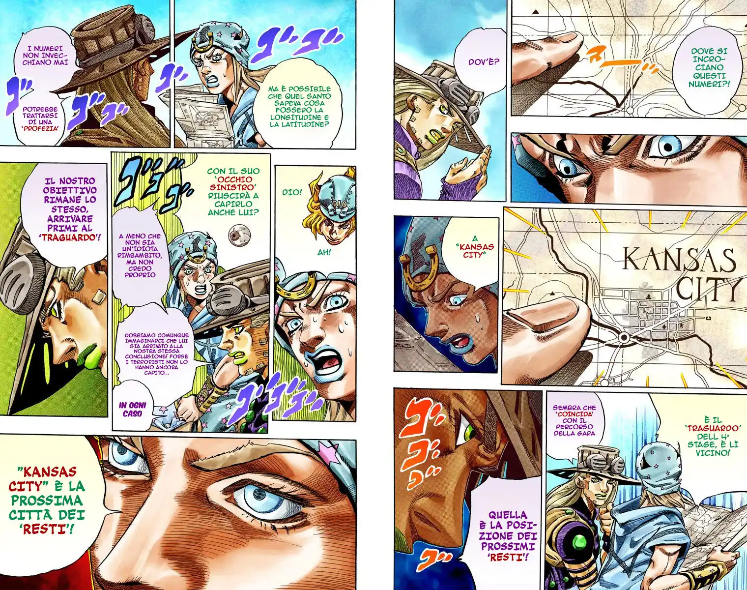 JoJo's Bizarre Adventure Part 7 - Steel Ball Run (Official Colored) Capitolo 33 page 16