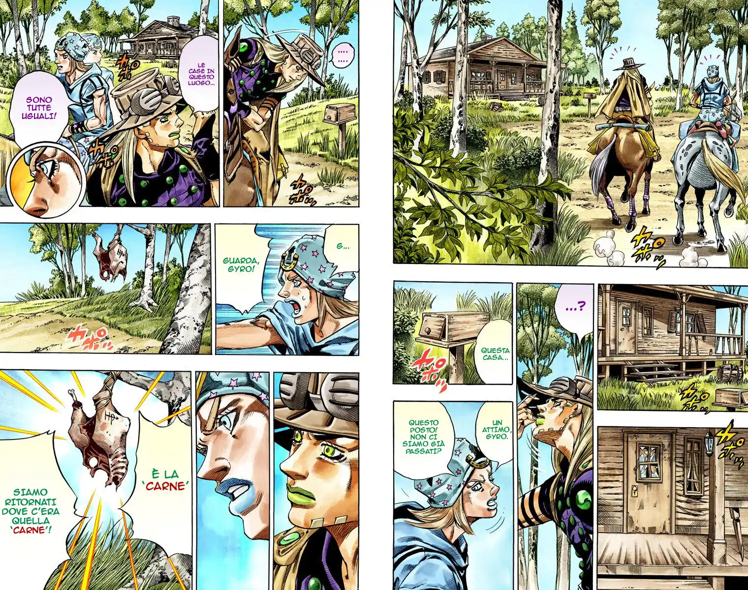 JoJo's Bizarre Adventure Part 7 - Steel Ball Run (Official Colored) Capitolo 33 page 17