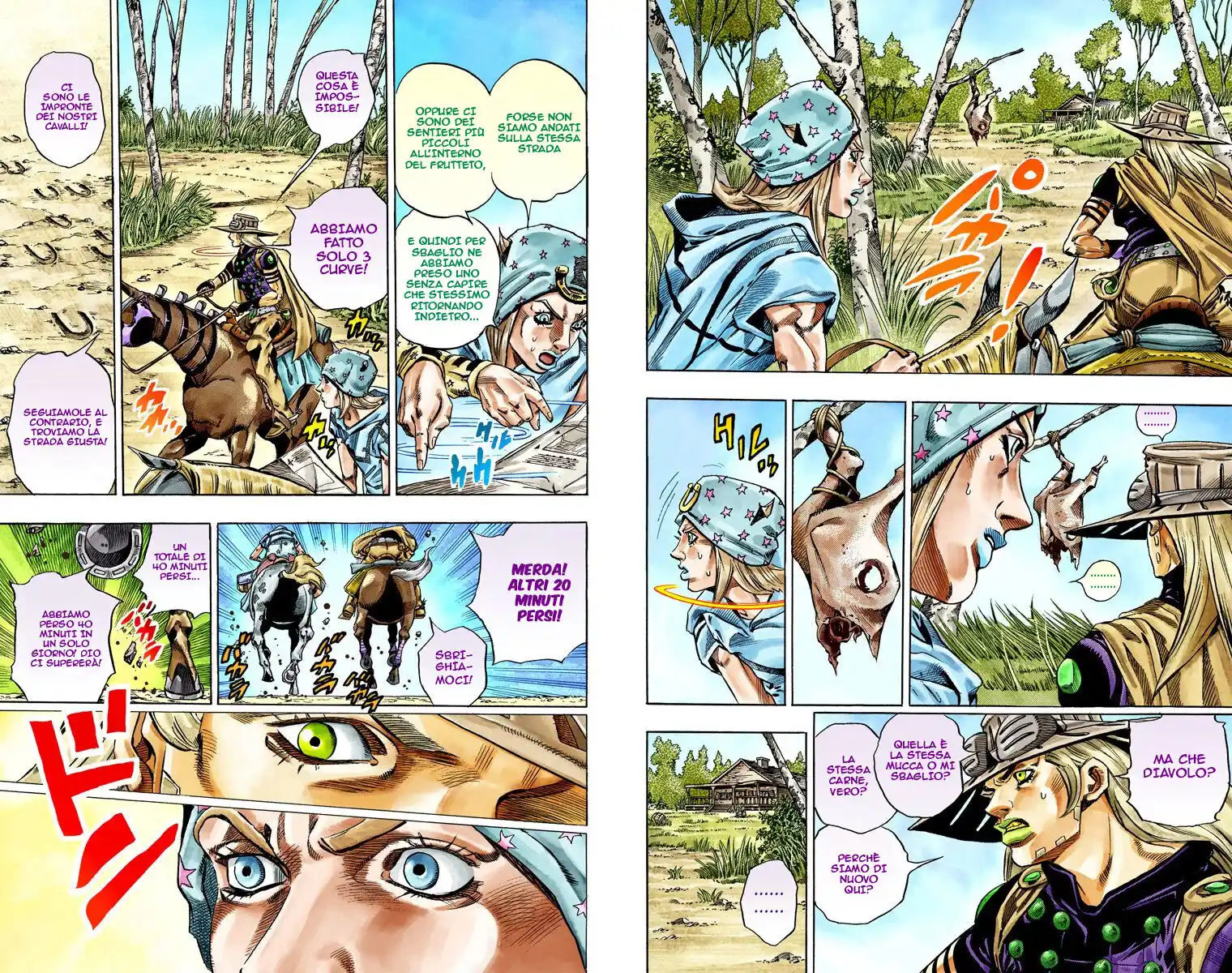 JoJo's Bizarre Adventure Part 7 - Steel Ball Run (Official Colored) Capitolo 33 page 19