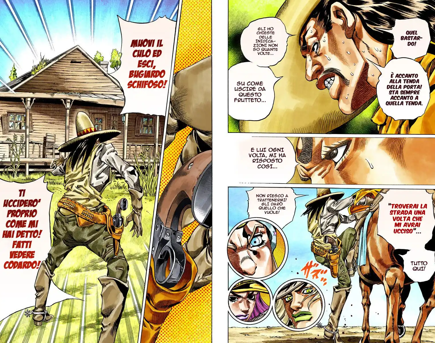 JoJo's Bizarre Adventure Part 7 - Steel Ball Run (Official Colored) Capitolo 33 page 23