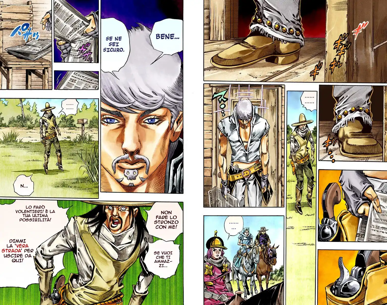 JoJo's Bizarre Adventure Part 7 - Steel Ball Run (Official Colored) Capitolo 33 page 25