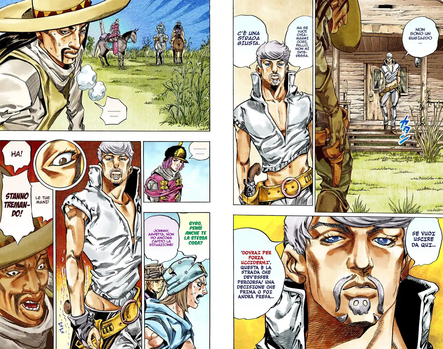 JoJo's Bizarre Adventure Part 7 - Steel Ball Run (Official Colored) Capitolo 33 page 26